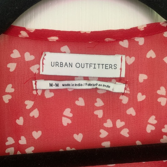 Red Heart Patterned Dress - Picture 2 of 5